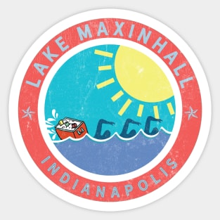 Lake Maxinhall Indianapolis Patch Sticker